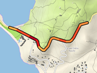 Passo Bandera von Capo Testa