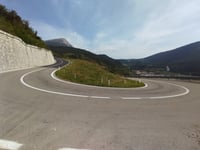 Monte Velo / Passo Santa Barbara von Bolognano