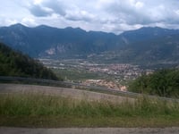 Monte Velo / Passo Santa Barbara von Bolognano