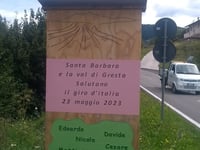 Monte Velo / Passo Santa Barbara von Bolognano