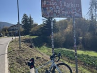 Monte Velo / Passo Santa Barbara von Bolognano