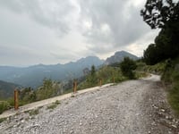 Passo Baremone / Forte di Cima Ora von Anfo