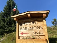 Passo Baremone / Forte di Cima Ora von Anfo