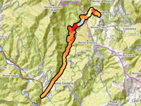 Passo Calzavitello / Foce di Adelano via Sesta Godano