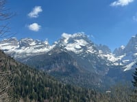 Passo Campo Carlo Magno depuis Carisolo