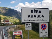 Passo Campolongo von Arabba