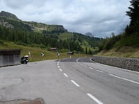 Passo Campolongo desde Corvara