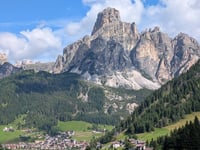 Passo Campolongo desde Corvara