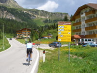 Passo Campolongo desde Corvara