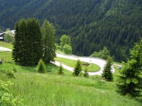 Passo Campolongo desde Corvara