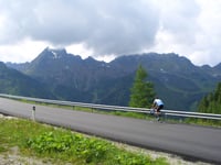 Passo Campolongo desde Corvara