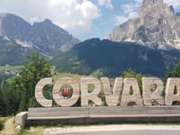 Passo Campolongo desde Corvara