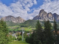 Passo Campolongo desde Corvara