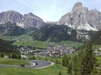 Passo Campolongo depuis Corvara