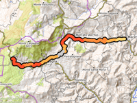 Passo Cantoniera von Macerata Feltria