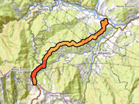 Passo Cento Croci über Spallavera