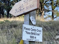 Passo Cento Croci von Varese Ligure