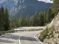 Passo Cimabanche depuis Cortina d'Ampezzo