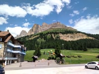 Passo Costalunga / Karerpass z Ponte Nova / Birchabruck