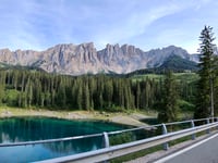 Passo Costalunga / Karerpass z Ponte Nova / Birchabruck