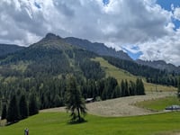 Passo Costalunga / Karerpass depuis Vigo di Fassa