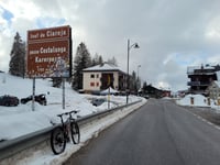 Passo Costalunga / Karerpass depuis Vigo di Fassa