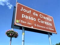 Passo Costalunga / Karerpass depuis Vigo di Fassa
