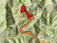 Passo Croce from Pontestazzemese via Levigliani