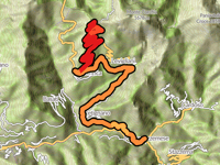 Passo Croce vanuit Pontestazzemese via Terrinca