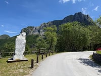 Passo Croce desde Ripa por Levigliani