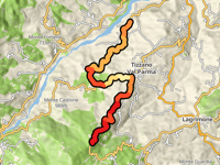 Passo dei Caprioli przez Casola