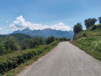 Passo dei Carpinelli from Piazza al Serchio