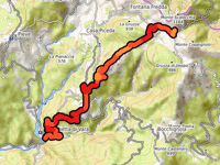 Passo dei Casoni vanuit Rocchetta di Vara