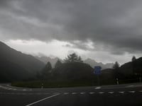 Paso de Bernina desde Tirano
