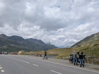 Paso de Bernina desde Tirano
