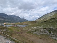 Paso de Bernina desde Tirano