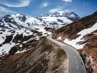 Passo del Bernina von Tirano