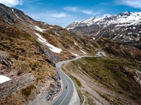 Passo del Bernina von Tirano