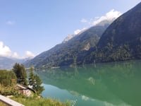 Paso de Bernina desde Tirano