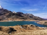Paso de Bernina desde Tirano