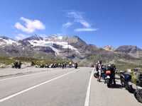 Passo del Bernina von Samedan