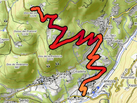 Passo del Capriolo von Canezza