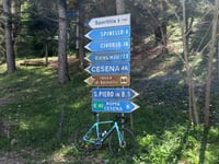 Passo del Carnaio / Gamberini von Santa Sofia über Ospedaletto