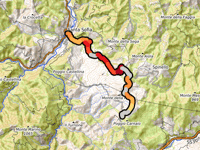 Passo del Carnaio / Gamberini von Santa Sofia über Raggio