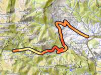 Passo del Cavallo da Gazzane di Preseglie