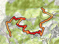 Passo del Cirone über Staiola