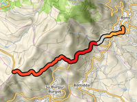 Passo del Goceano from Bono