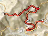Passo del Goceano from Bottidda
