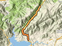 Passo del Limbara from Ponte Diana