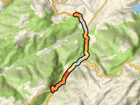 Passo del Limbara from Tempio Pausania